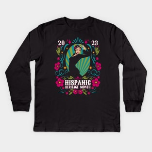 Hispanic Heritage Month Kids Long Sleeve T-Shirt